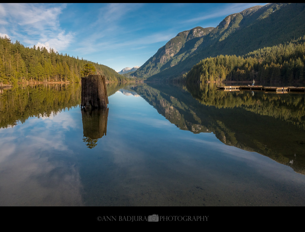 Buntzen Lake near Vancouver, BC, Canada