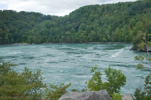 The Whirlpool.  It's more impressive from above.  Whirlpool State Park, New York