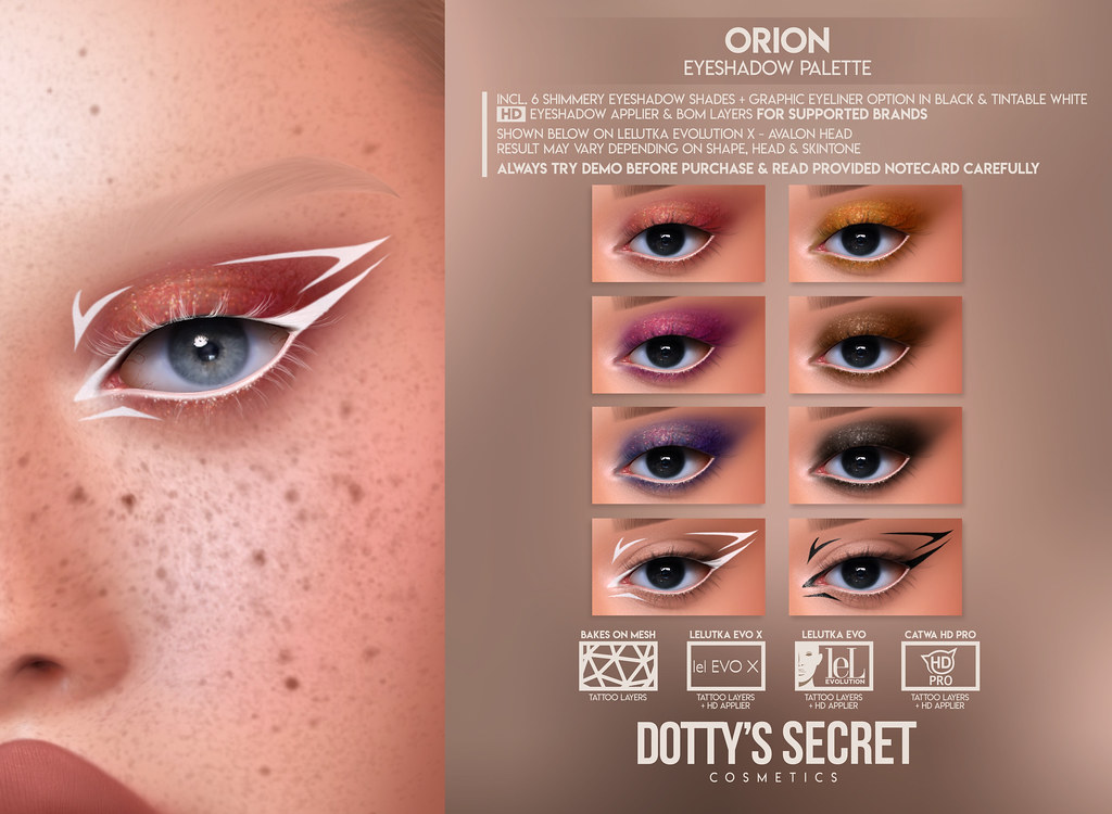 Dotty's Secret x Anthem | Orion – Eyeshadow Palette