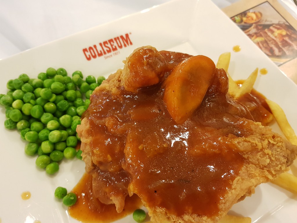 海南雞扒 Hainanese Chicken Chop rm$24.90 @ Coliseum Cafe in 谷中城美佳廣場 Mid Valley Mega Mall Megamall, KL