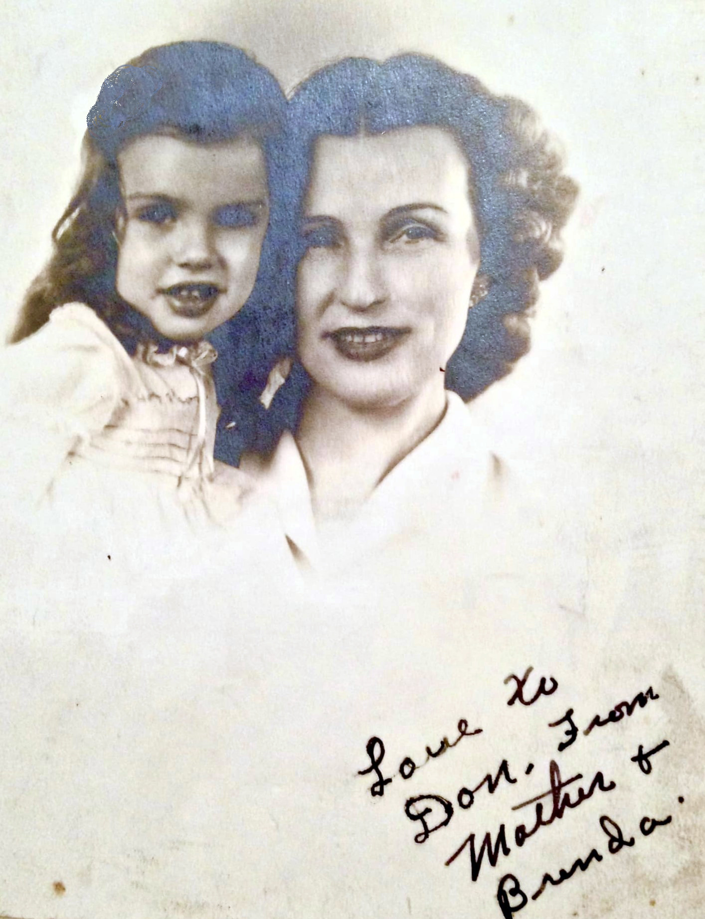 Brenda Graves Smith and Mother Violet Bye Moorefield Smith