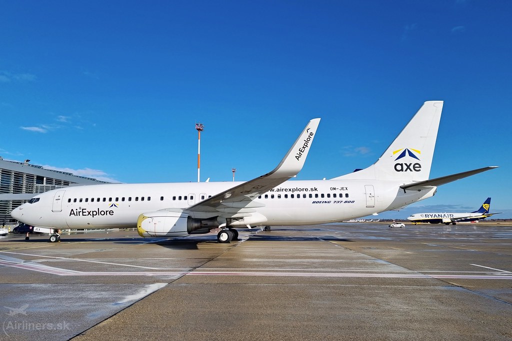 OM-JEX AirExplore Boeing 737-8AS(WL)