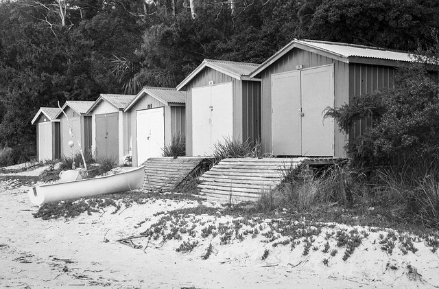 Conningham Beach Boat Sheds