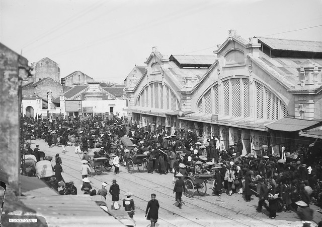 Chợ Đồng Xuân HANOI - Chợ Tết thập niên 1920