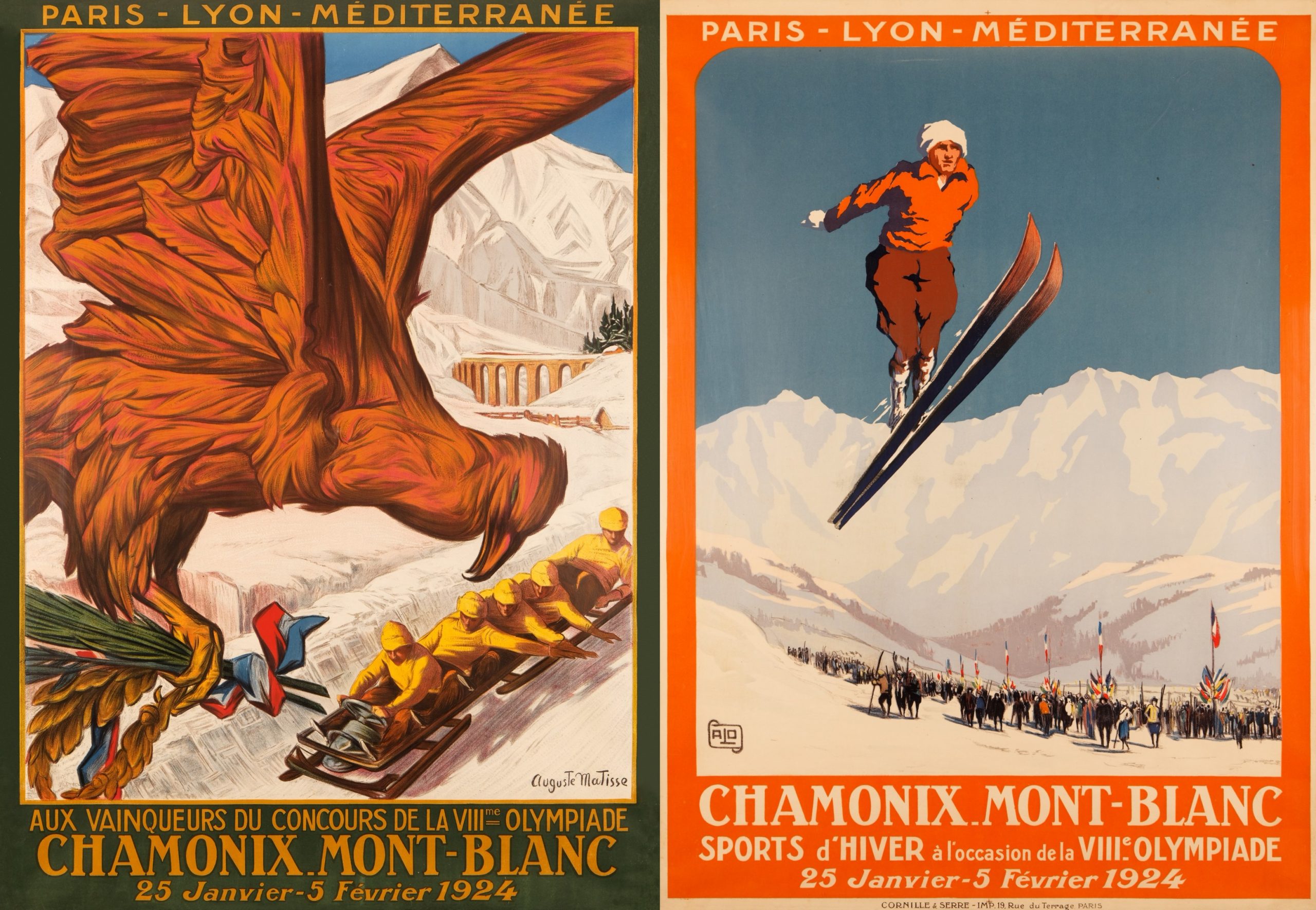 Carteles de Chamonix 1924