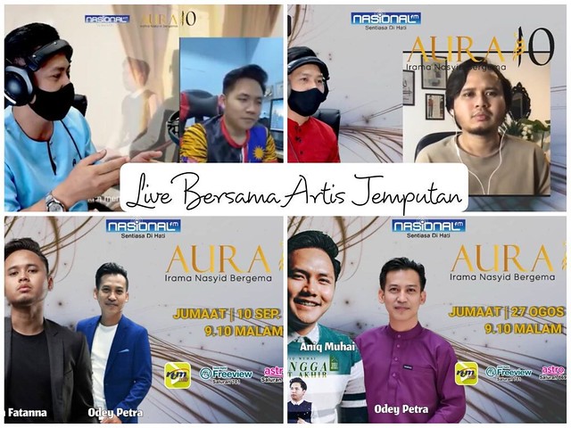 Live Bersama Artis Jemputan Aura 10