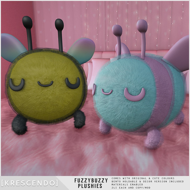 [Kres] Fuzzybuzzy Plushies