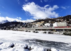 Nádraží v St. Moritz