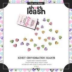 .:Short Leash:. Kinky Conversation Hearts