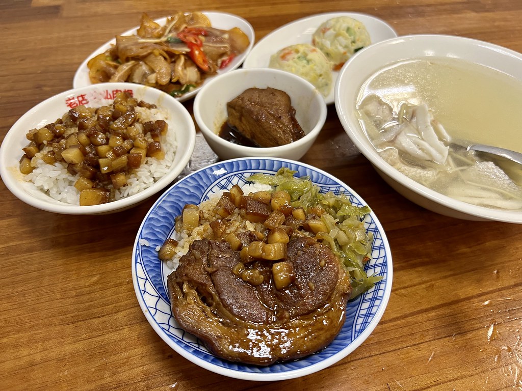 肉燥飯, 腿庫飯, 魚湯, 老店柏弘肉燥, 高雄, 台灣, Kaohsiung, Taiwan