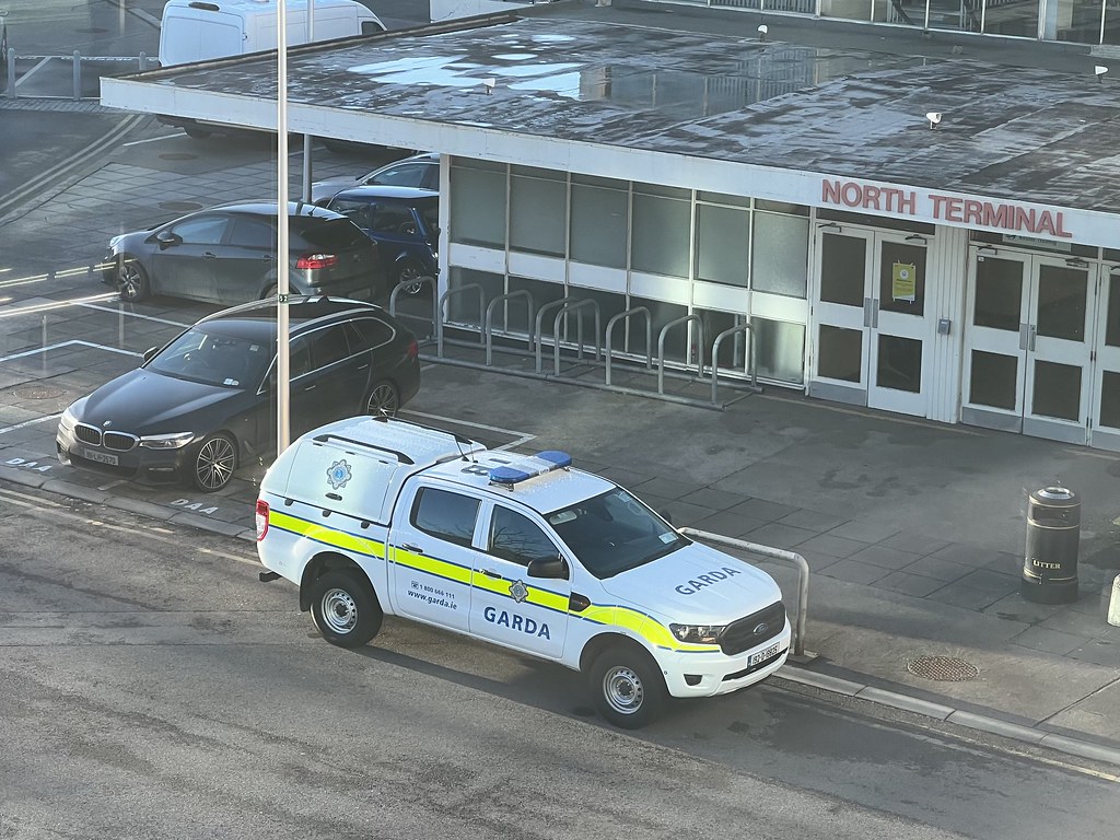 Irish Police Car - An Garda Siochana - Ford Ranger - Dublin Airport