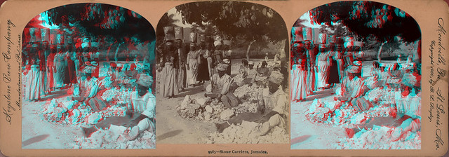 Stones Carriers, Jamaica-1900