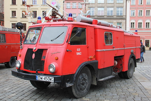 Star 25 / Jelcz fire truck , 30th WOŚP Final , Wrocław 30.01.2022