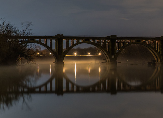 Dark and Foggy Rappahannock Crossing