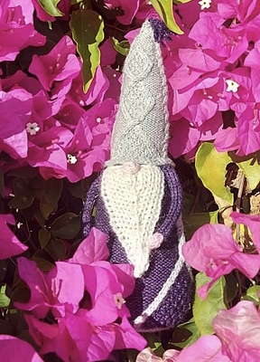 This is Sandi (sandima)’s January Year of Gnomes entry. Pattern is Gnot Just Another Gnome by Sarah Schira.
