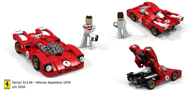 Ferrari 512M Racer - Winner Kyalami 1970