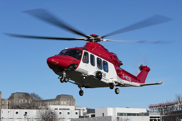 Agusta Westland AW139 G-MCSD Offshore Helicopter Services UK