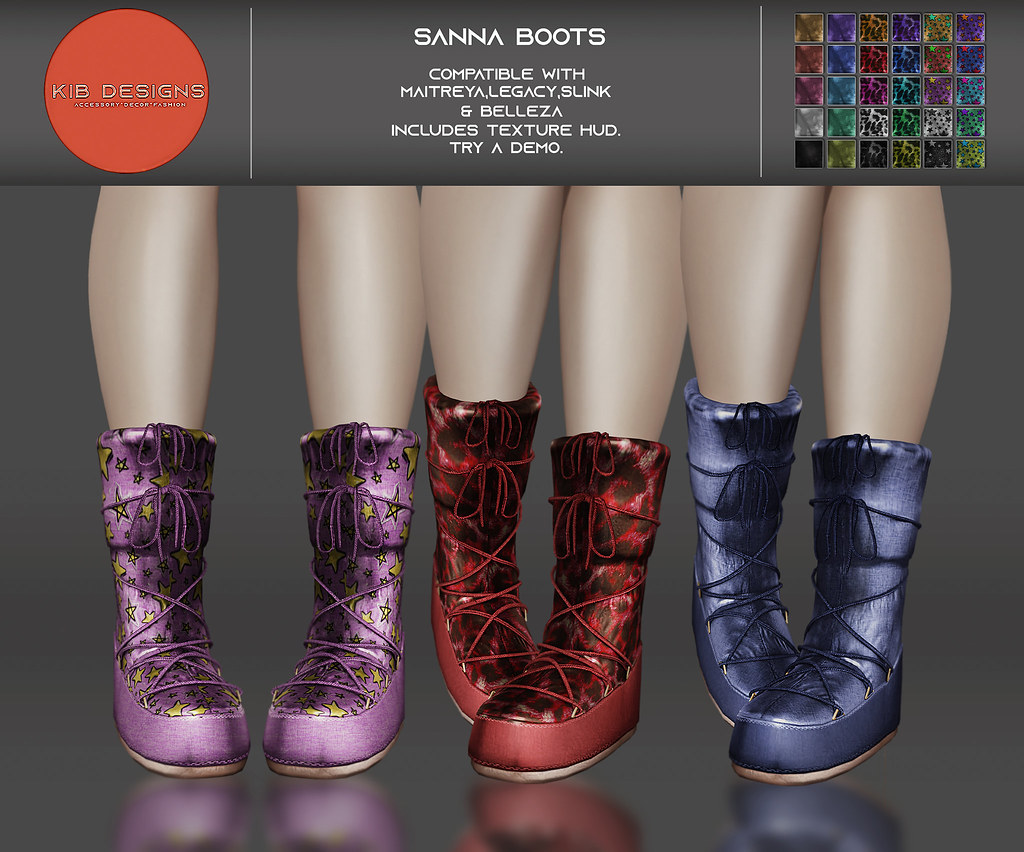 KiB Designs - Sanna Boots @Orsy Event 6th February