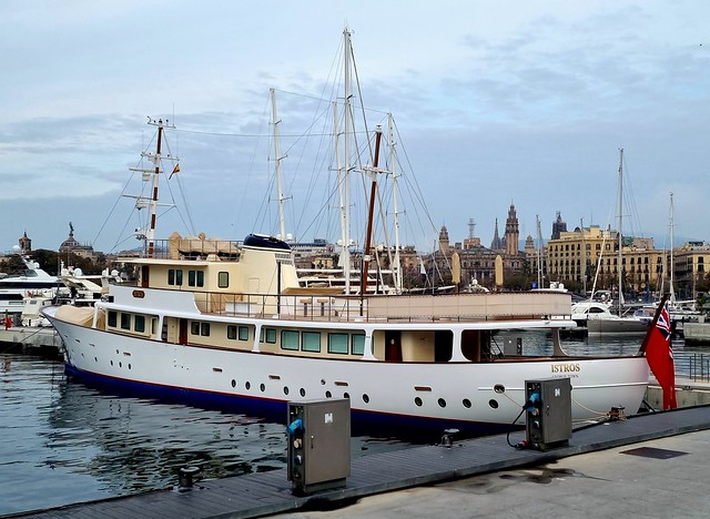 Yate Istros / Istros Yacht. Marina Port Vell, Barcelona