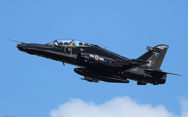 Royal Air Force 4FTS / 25Sqn British Aerospace Hawk T2 ZK026