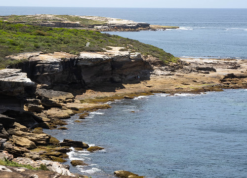 coast sea water landscape rocks