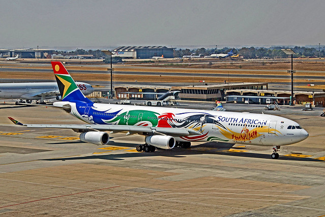 ZS-SXD   Airbus A340-313E [643] (South African Airways) Johannesburg-Int~ZS 14/09/2014