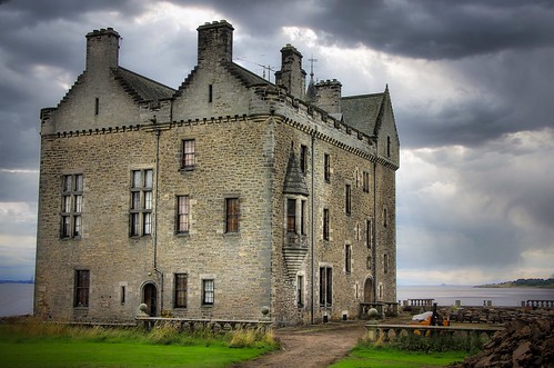 scottishcastle castle cramond shoreline edinburgh riverforth coastal scotland canon 550d dalmeny estate