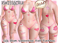 SG Bom Valentine Full Tattoo
