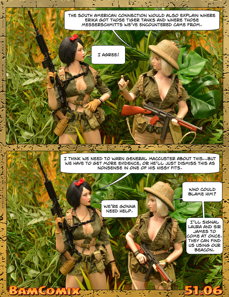 BAMComix Presents - Hidden in the shadows -Chapter 51- The Trouble With Doubles.  51867796992_68bf4149ef_b
