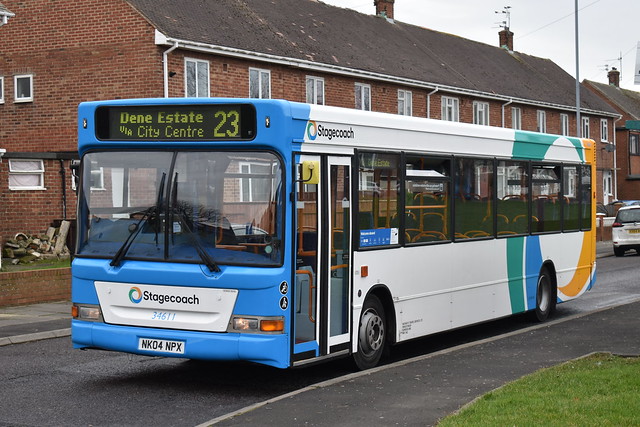 34611 NK04 NPX Stagecoach North East