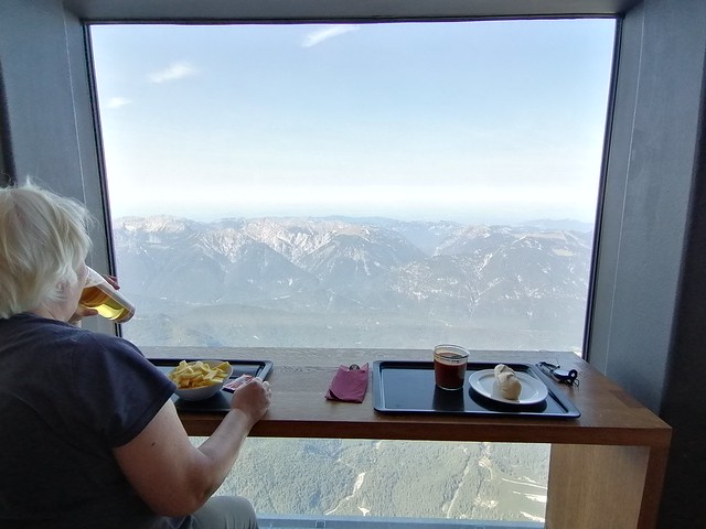 Zugspitze - Mittagessen mit Ausblick