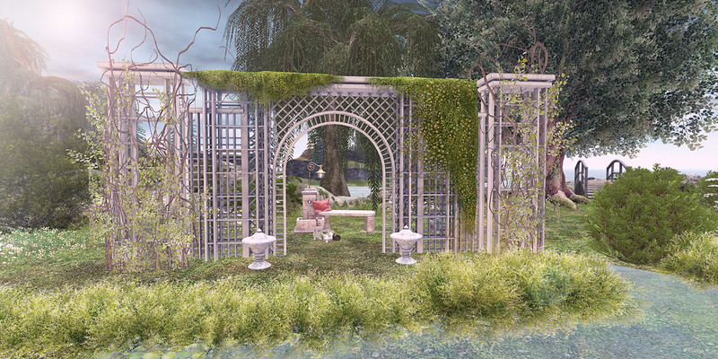 "Romantic garden...."