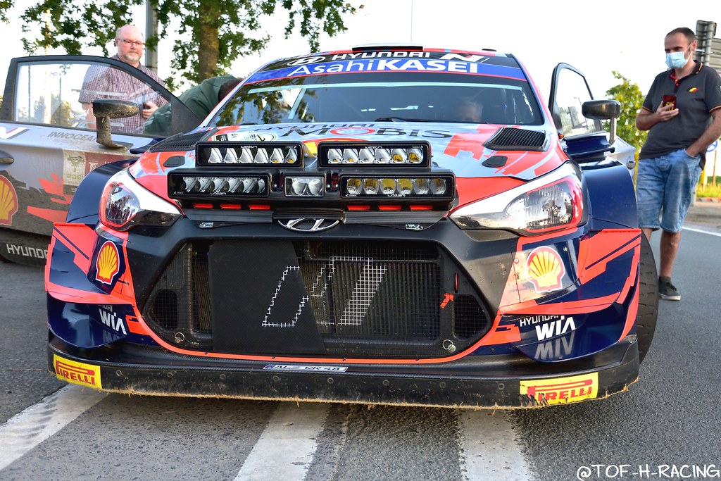 Ypres Rally 2021 - Hyundai I20 WRC - Tanak