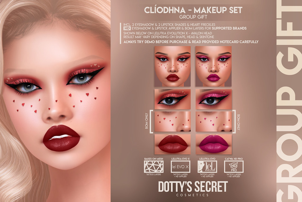 Dotty's Secret | Cliodhna – Makeup Set – Group Gift
