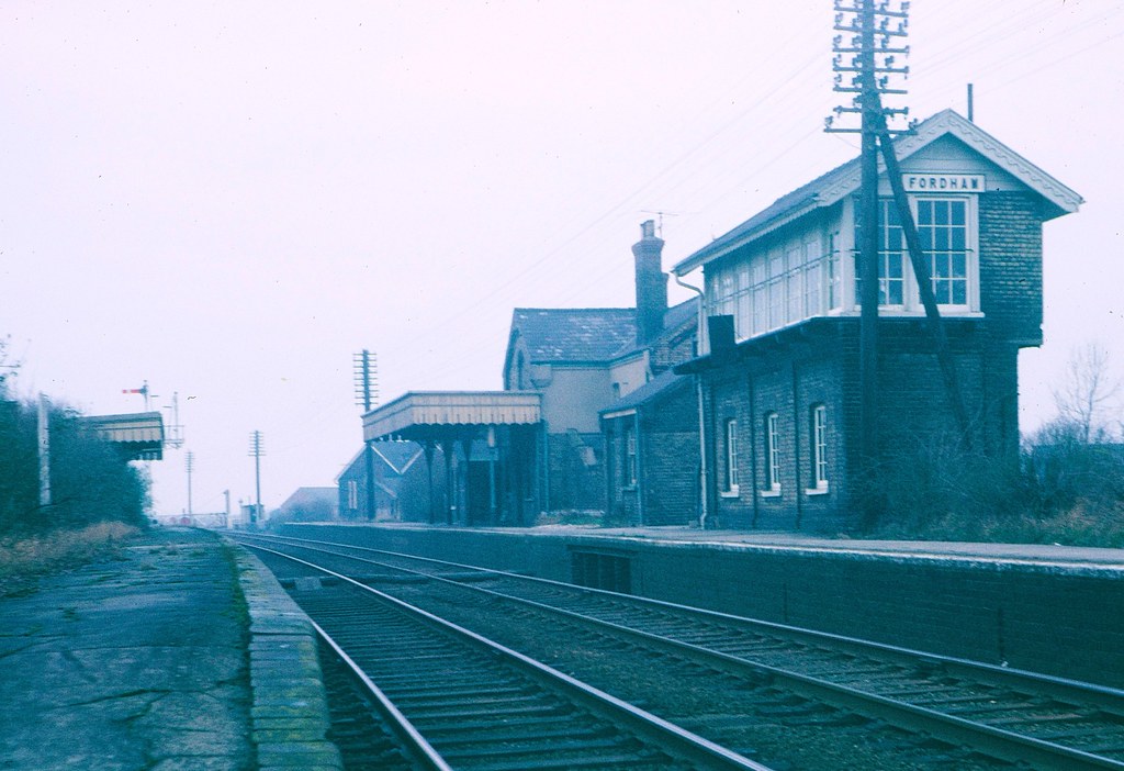 Fordham station in 1971
