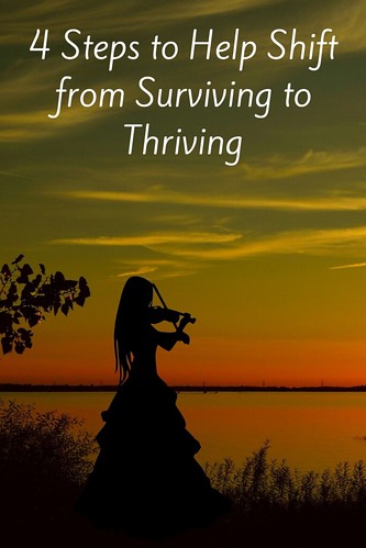 4 Steps to Help Shift from Surviving to Thriving. From Through the Eyes of an Educator: Surviving vs. Thriving