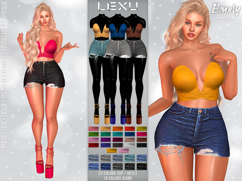 LEXU – EMELY OUTFIT Available now at GALAXY EVENT