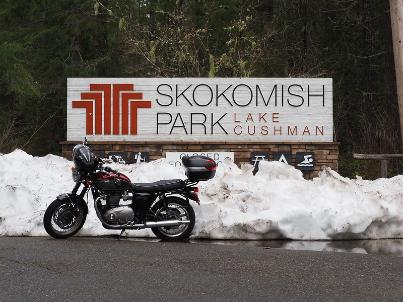 At Skokomish Park: Closed for the season.