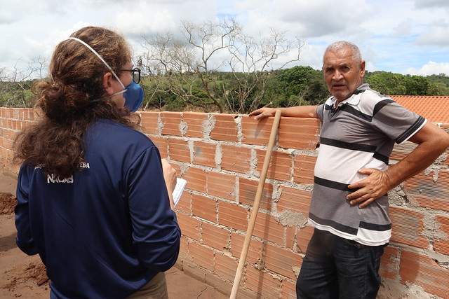 Monitoramento de danos das cheias em comunidades de Esmeraldas