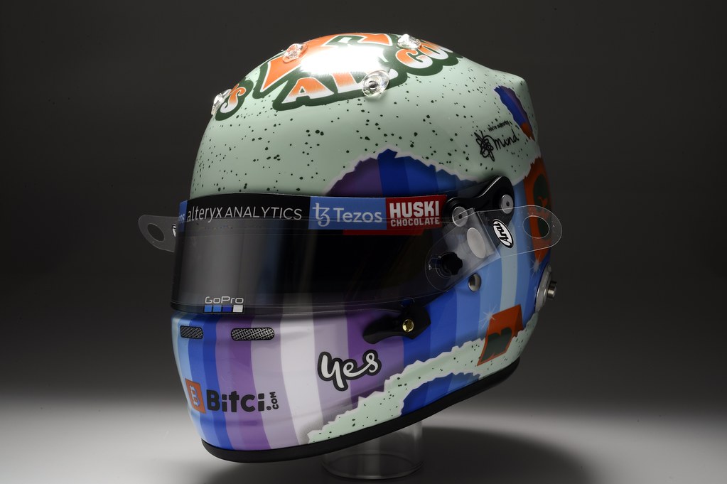 Daniel Ricciardo, Monza 2021 1/2 Scale Helmet | Qualifying S… | Flickr