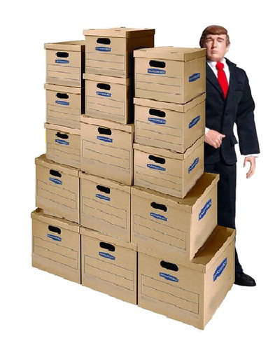 Trump's 15 Boxes of Stolen Documents