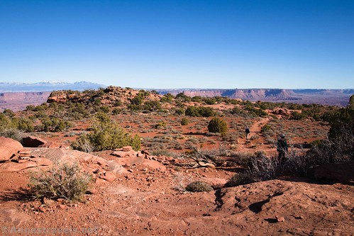 The White Rim Overlook Trail, Island in the Sky District, Canyonlands National Park, Utah