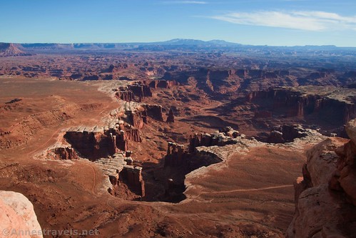 Monument Basin from the White Rim Overlook, Canyonlands National Park, Utah