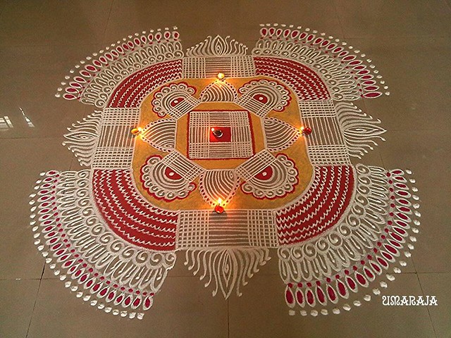 Diwali Kolam Design