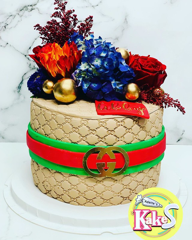 Gucci Theme Cake from Kakes by Adette