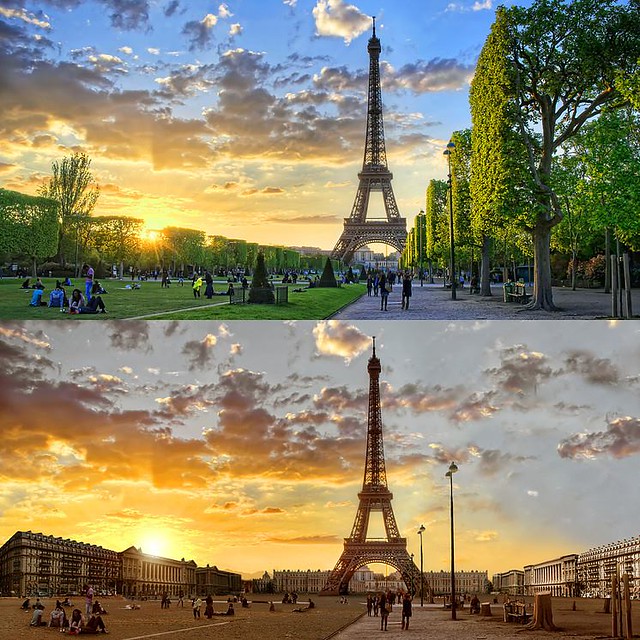 Creative Photo Manipulation Eiffel Tower