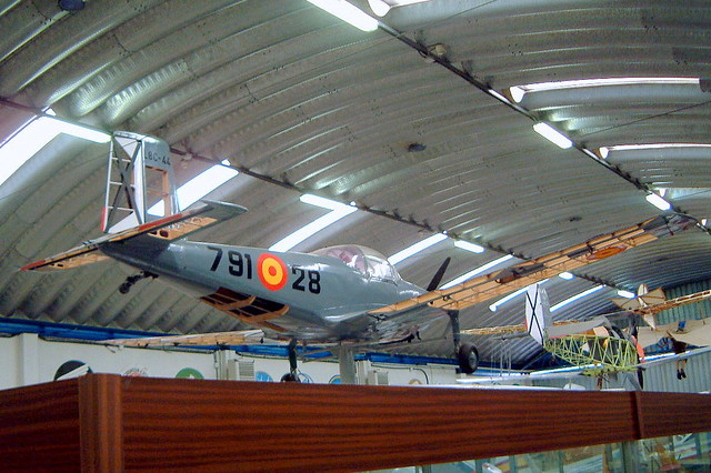 EC-BLD   (L.8C-44)  AISA I-11B Peque [159] ( Museo del Aire) Madrid-Cuatro Vientos~EC 21/09/2002
