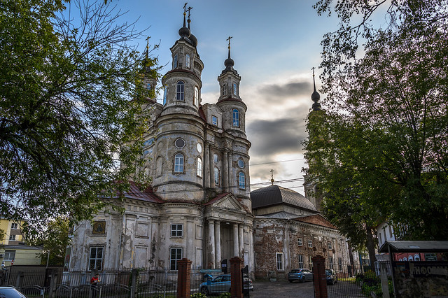 Church of Cosmas and Damian (1794), Kaluga, Russia.