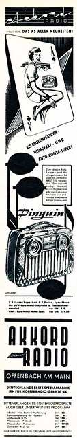 Akkord Radio Pinguin 1955
