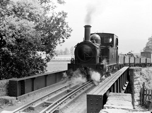 Loco 823 on Welshpool and Llanfair Railway before preservation  June 1951 by Derek Chaplin - Peter Brabham collection